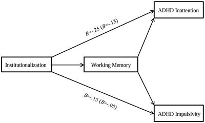 Reduced Working Memory Mediates the Link between Early Institutional Rearing and Symptoms of ADHD at 12 Years